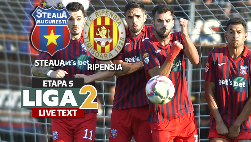 Steua Rasa Steaua e noul lider al Ligii 2 după victoria fără mari probleme în fața ...