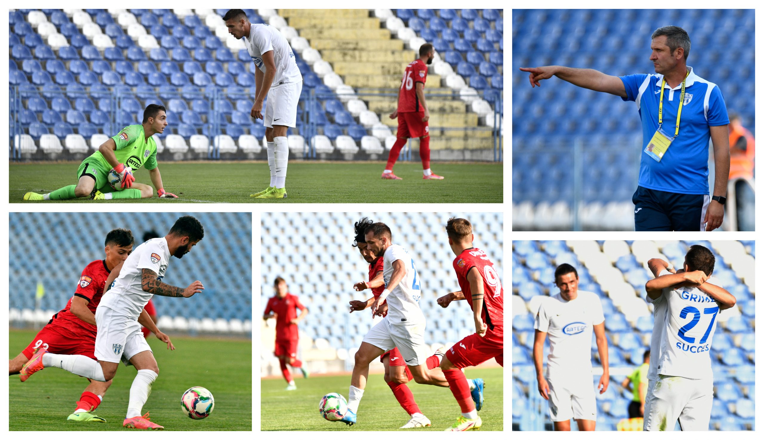 FC Hermannstadt - FC Argeș 1-1. Gazdele obțin primul punct din