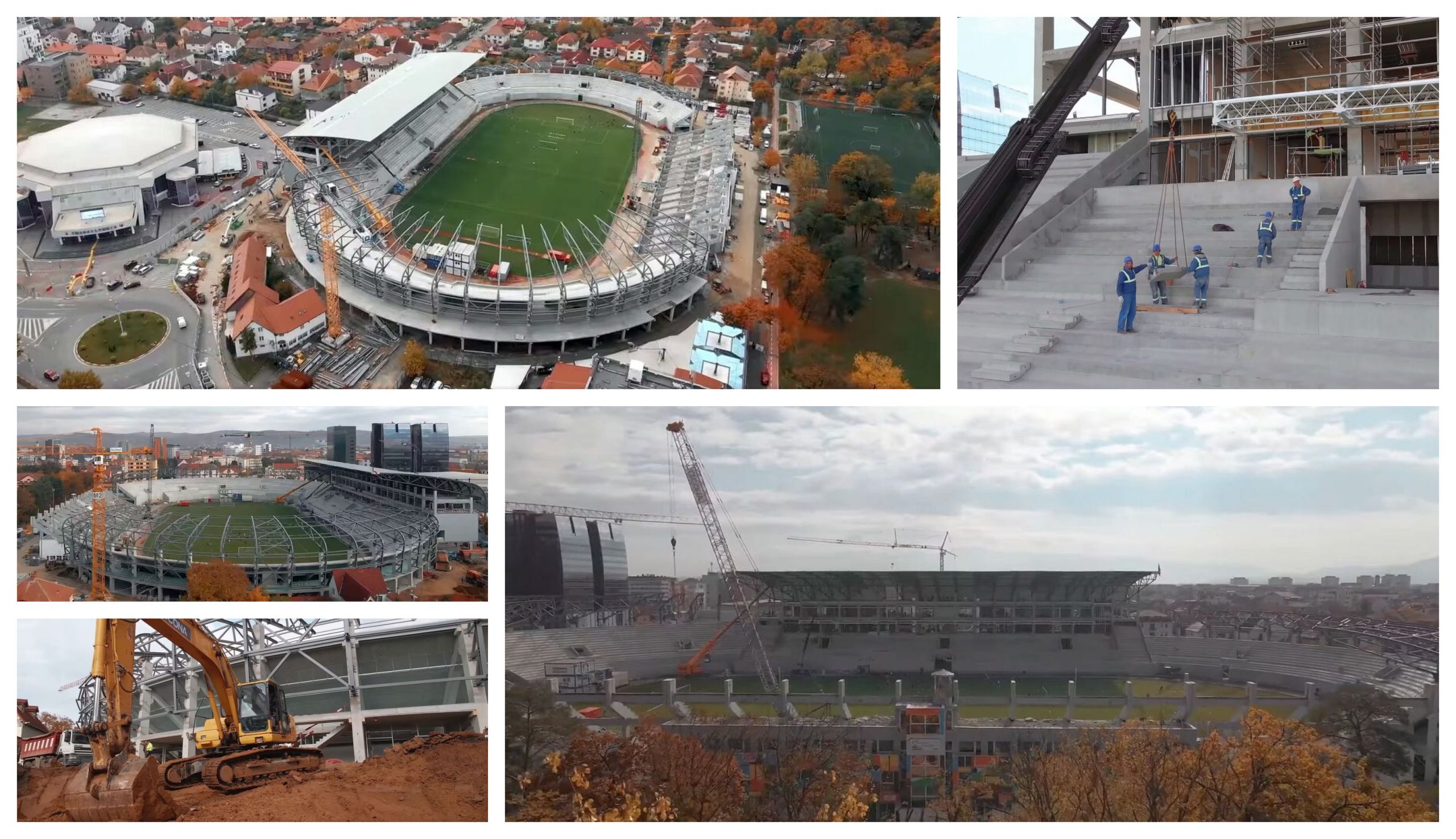 EXCLUSIV! Hermannstadt va juca din nou la Sibiu! Cum arata arena  modernizata si care este stadiul lucrarilor. FOTO