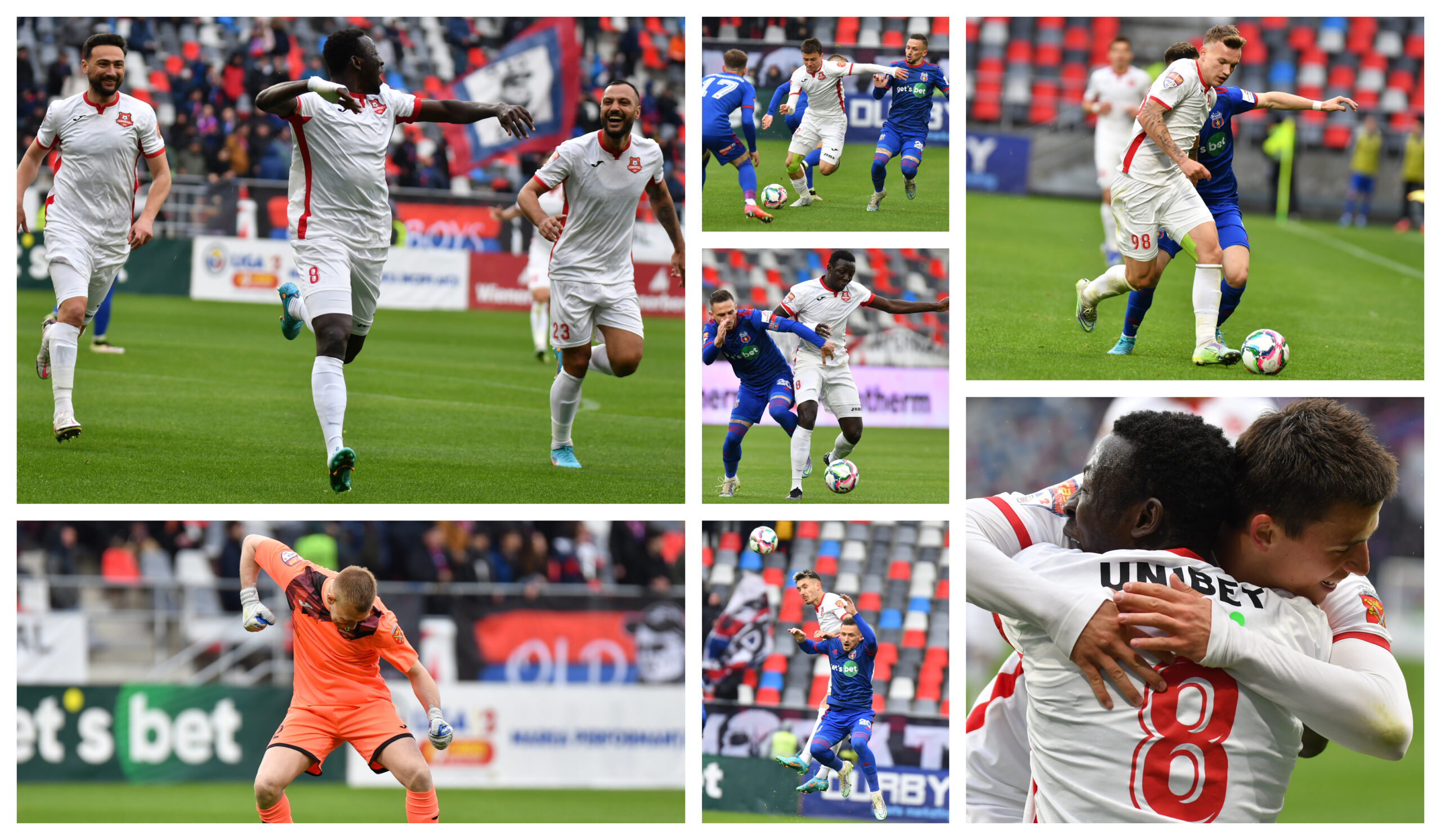 FC Hermannstadt a umilit Steaua în Ghencea, în etapa 5 a play-off-ului