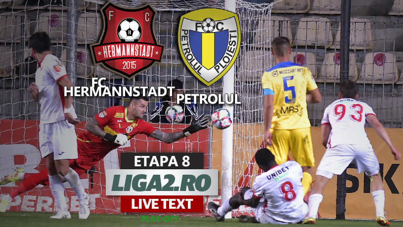 FC Hermannstadt - Universitatea Cluj, bătălia pentru locul 2 în Liga 2