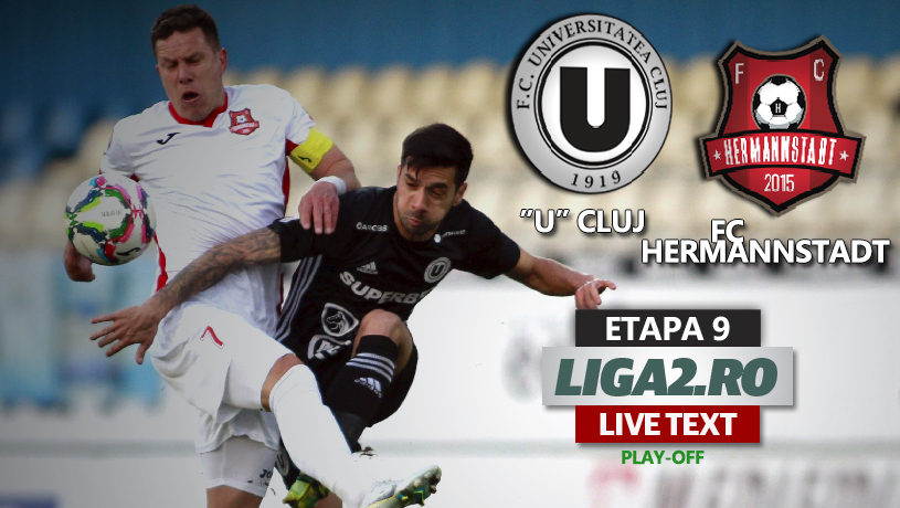 FC Hermannstadt 1-2 FC Universitatea Cluj Napoca :: Resumos :: Videos 