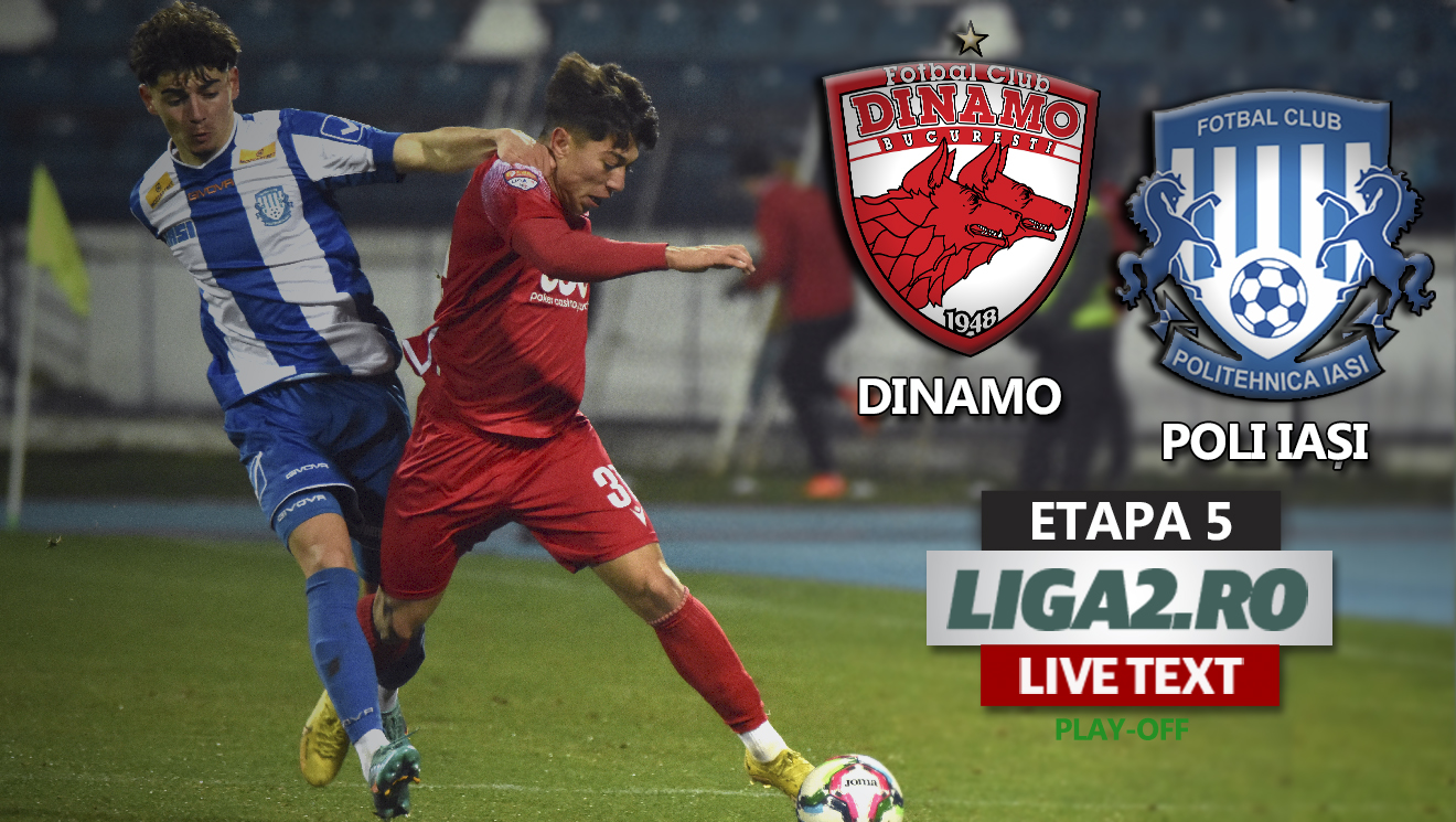 FC Hermannstadt – Dinamo și Chindia – Poli Iași, meciurile zilei