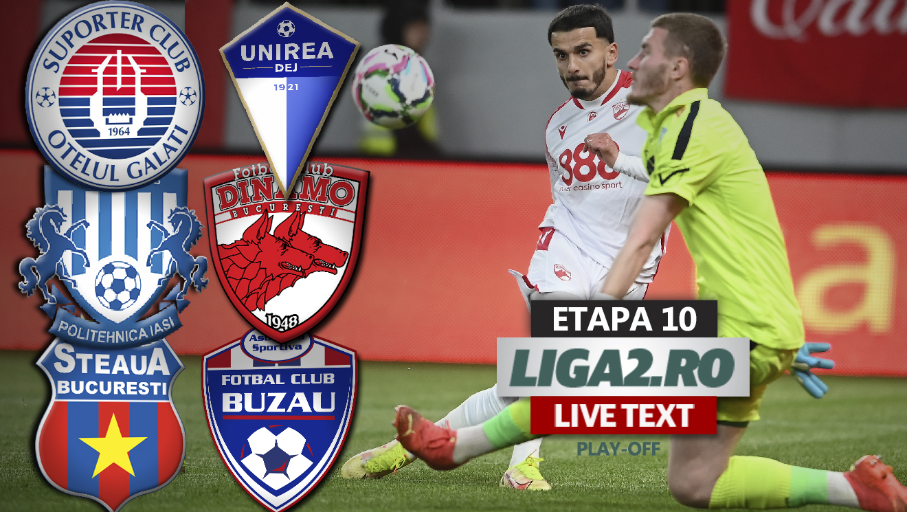 VIDEO  CSA Steaua Bucureşti - Poli Iaşi 2-2, în play-off-ul din Liga 2.  Pas greşit făcut de moldoveni