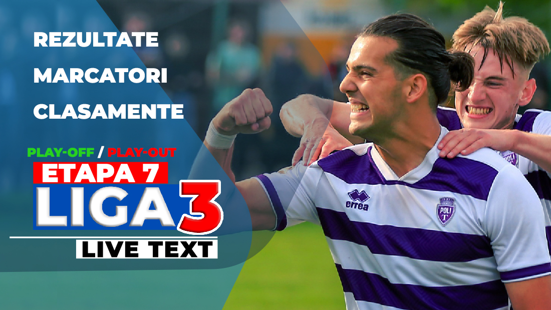 Rezultate și clasamente din etapa a 7-a din Liga 3