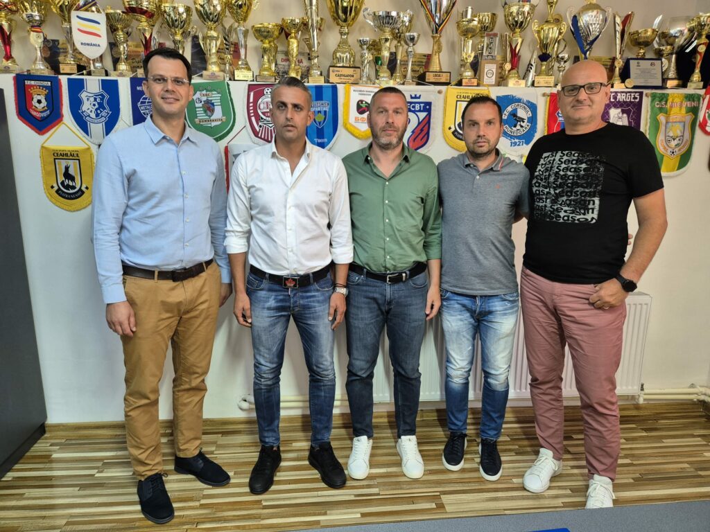 Sorin Paraschiv, în momentul numirii la CSM Alexandria, în vara anului 2024.