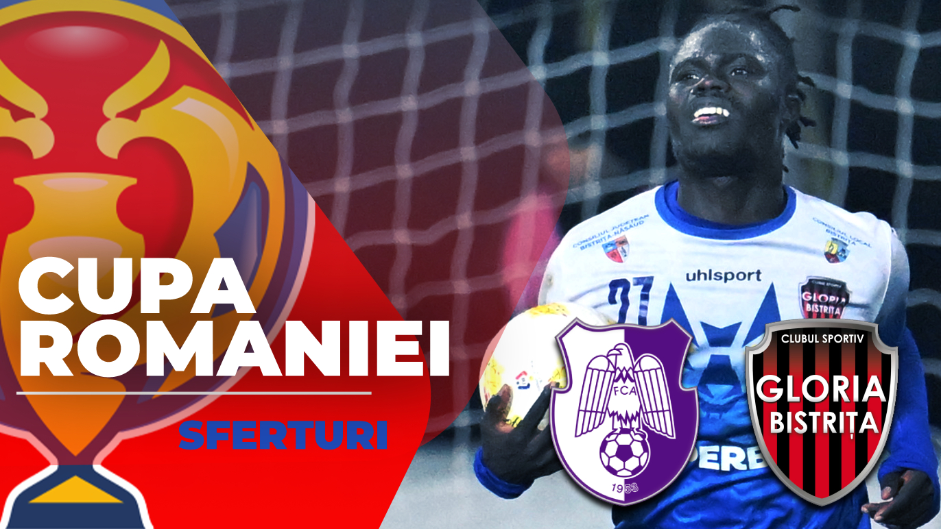 Poza pentru articolul Prelungiri la Mioveni, după un gol înscris la ultima fază! CFC Argeș – CS Gloria Bistrița se dispută pentru al doilea loc din semifinalele Cupei României