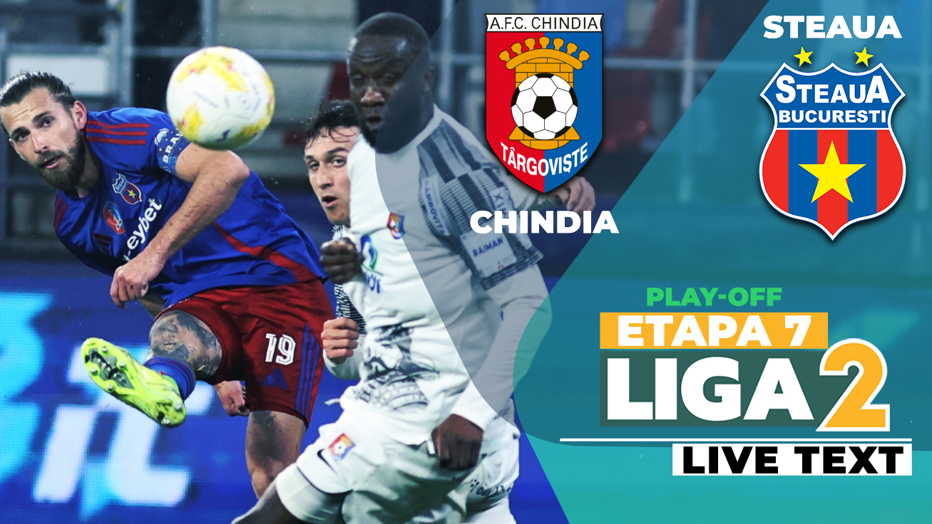Poza pentru articolul Steaua întoarce scorul la Târgoviște în minutele de final și lasă Chindia în continuare fără punct obținut în play-off