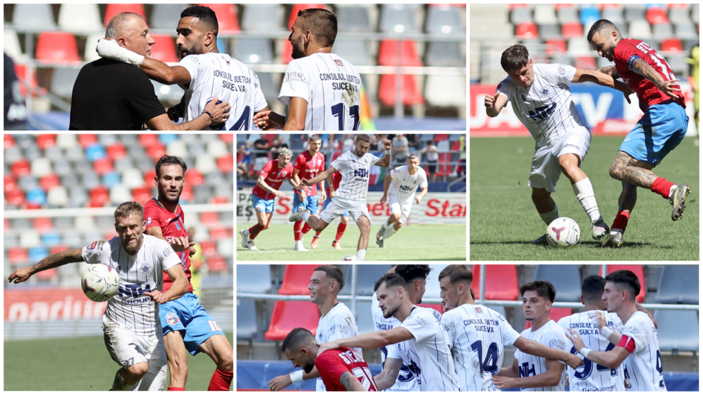 Nebunie în Ghencea! Cetatea a remizat spectaculos cu Steaua, după ce a fost condusă și a revenit după pauză, dar putea pierde la ultima fază. Petre Grigoraș: ”De la agonie la extaz și invers”