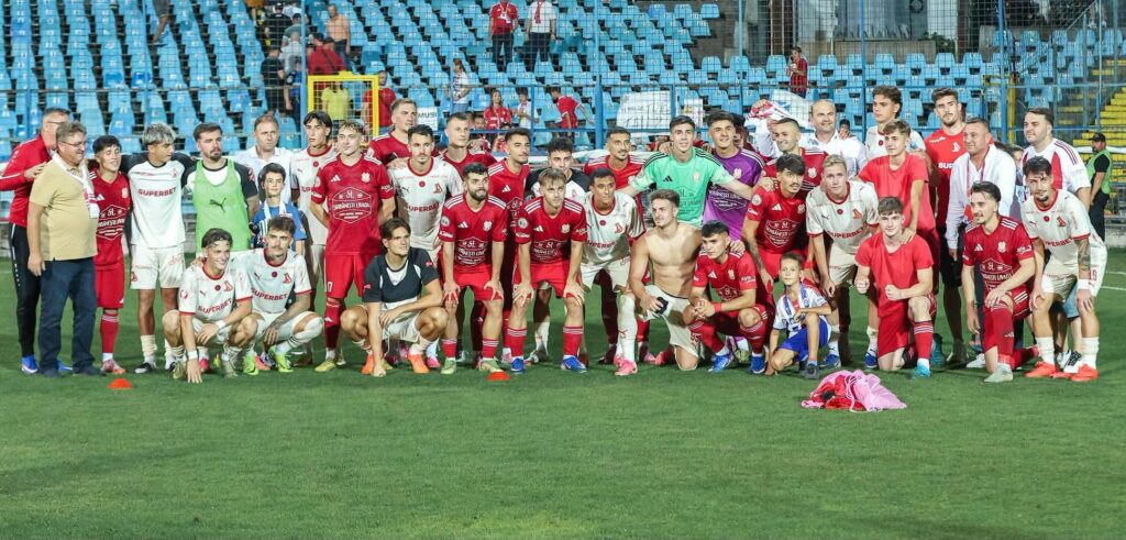 Sporting Liești, neafectată de eșecul la scor contra SC Dinamo. Antrenorul Cătălin Savu, mândru de jucători: ”Un sentiment extraordinar! Indiferent de rezultat, am fost câștigători”